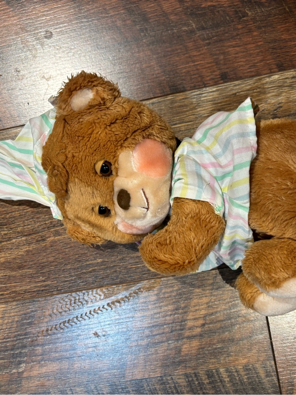 Vintage fisher price sleepy bear plush